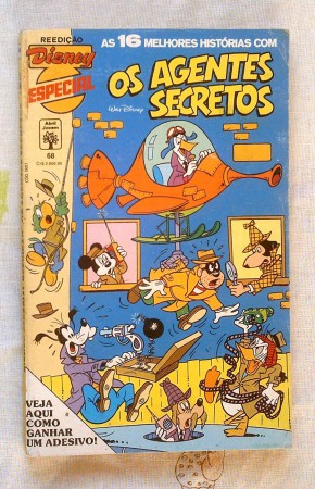 Dísney Especial Os Agentes Secretos Nº68.